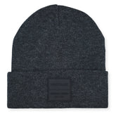Vintage Havana Heather Grey Beanie for Women & Men | Thick Cuffed Knitted Winter Hat Beanies Unisex Skull Caps| Vintage Logo Patch